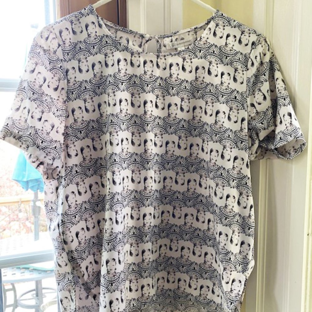 Modcloth “Beauty or Bust Top,” Size Small